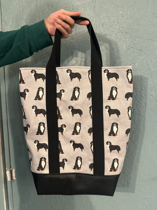Bernese Mountain Dog Tote Bag