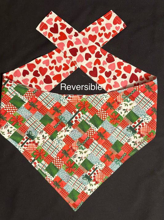 Gift of Love Reversible Dog Bandana