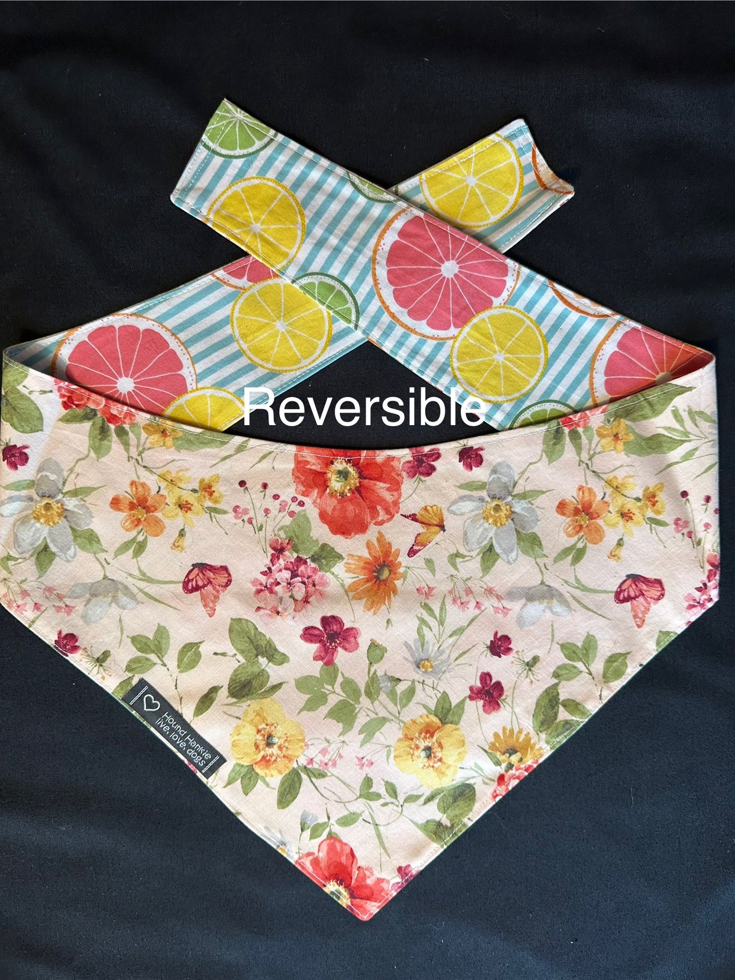 Let’s Party! Reversible Dog Bandana