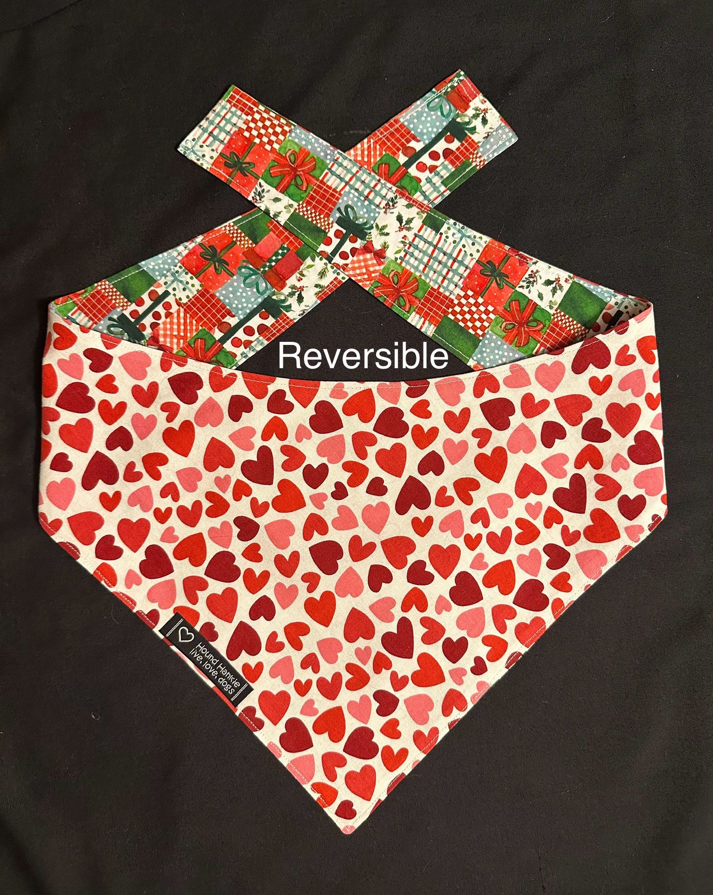 Gift of Love Reversible Dog Bandana