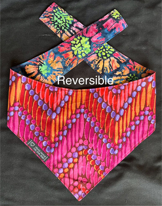 Showtime Reversible Dog Bandana