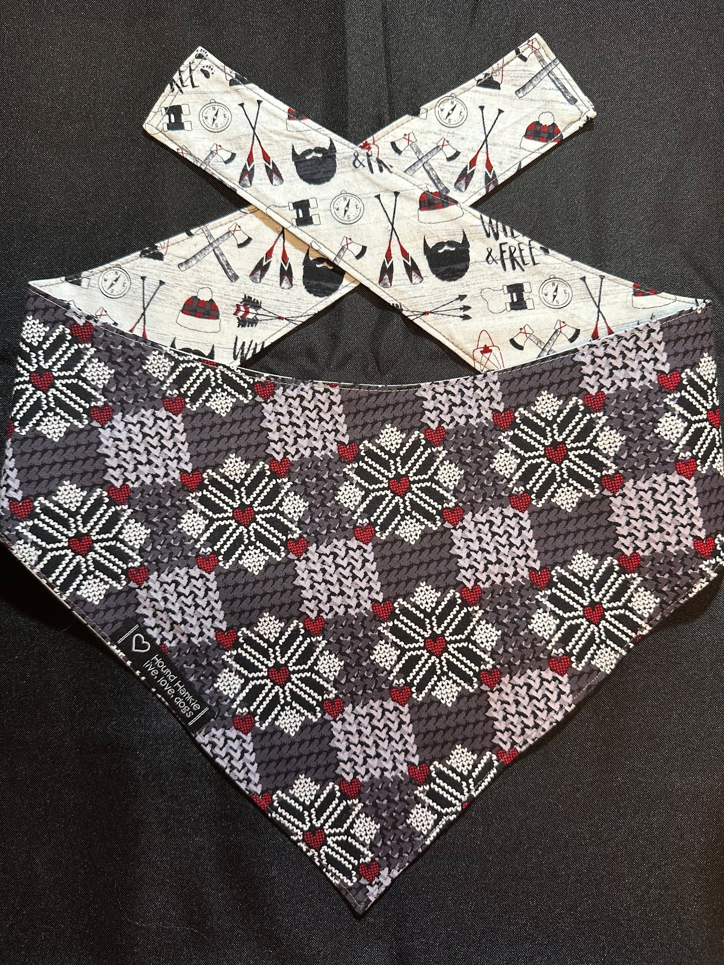 Wild & Free Reversible Dog Bandana