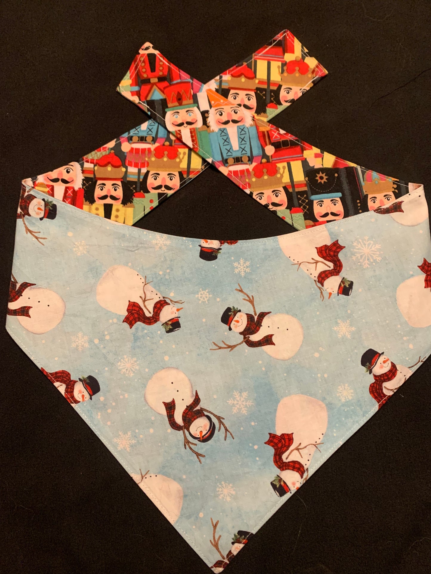 Nutcracker Reversible Dog Bandana