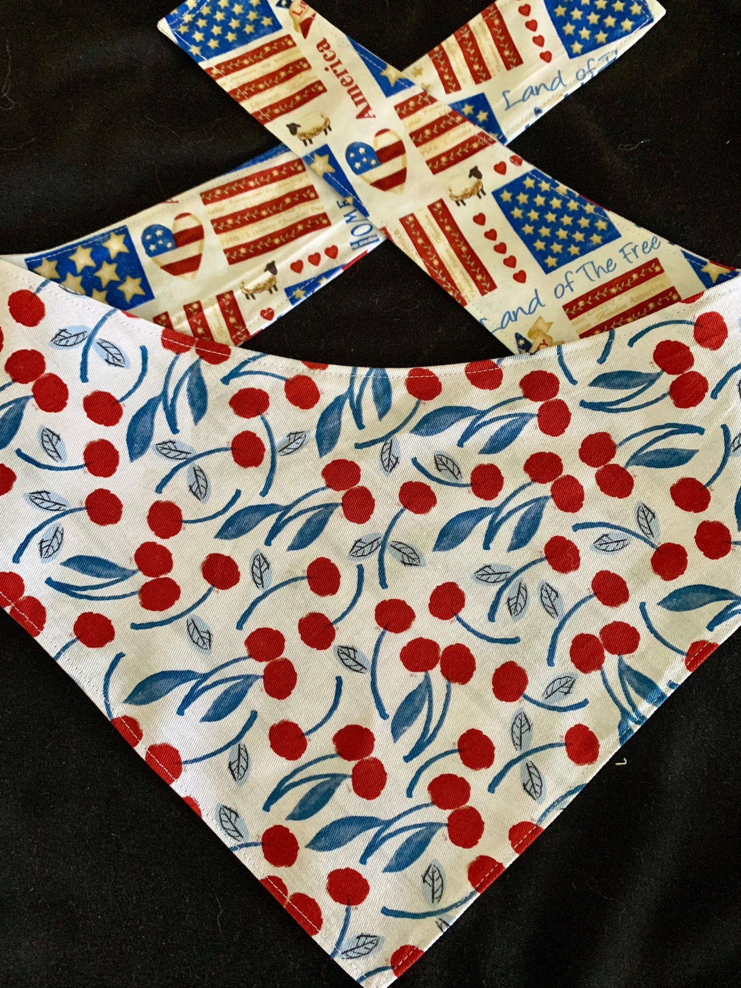 Liberty for All Reversible Dog Bandana
