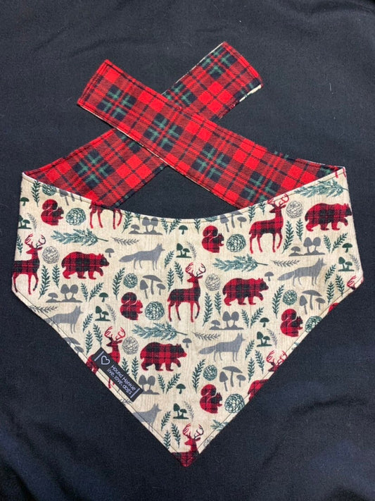 Spencer Reversible Dog Bandana