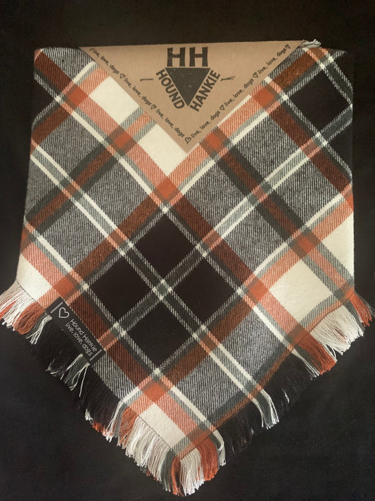 Berner Love Fringed Dog Bandana