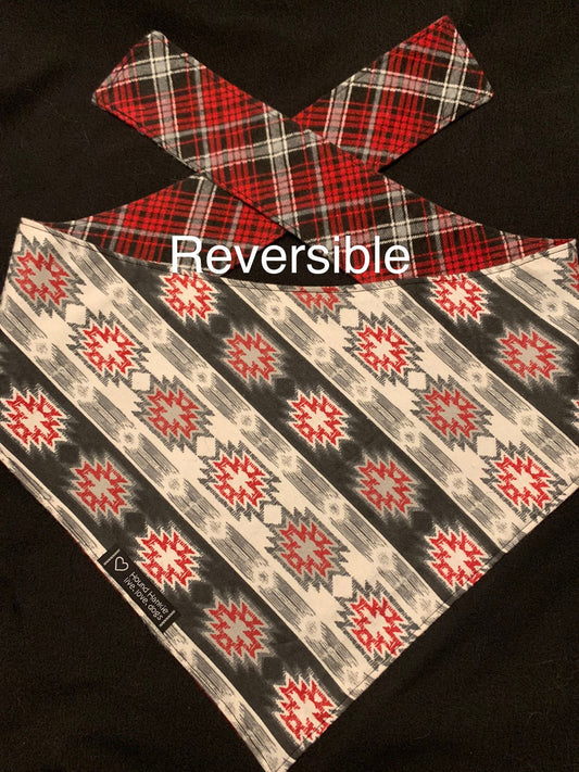 Taos Reversible Dog Bandana