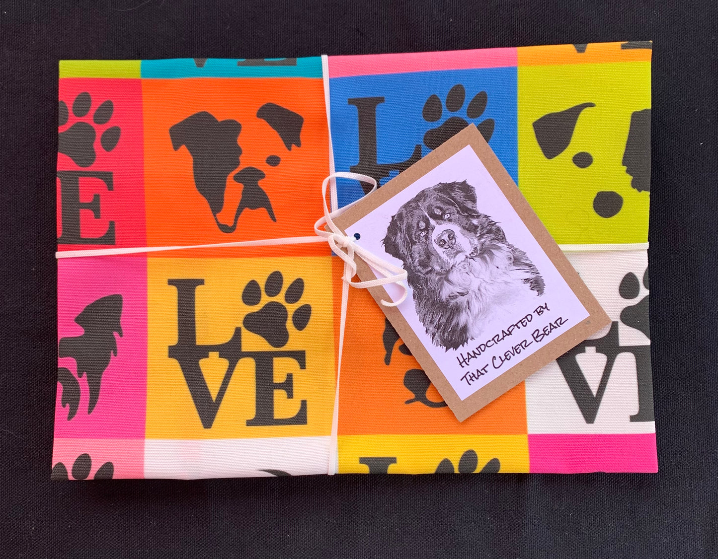 Bernese Mountain Dog Tea Towels