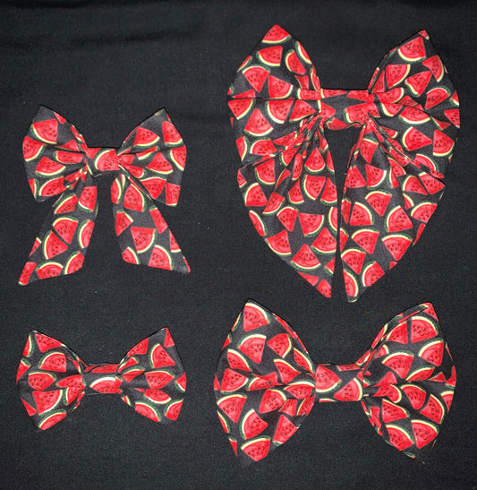Watermelon Bow Tie & Sailor Bow