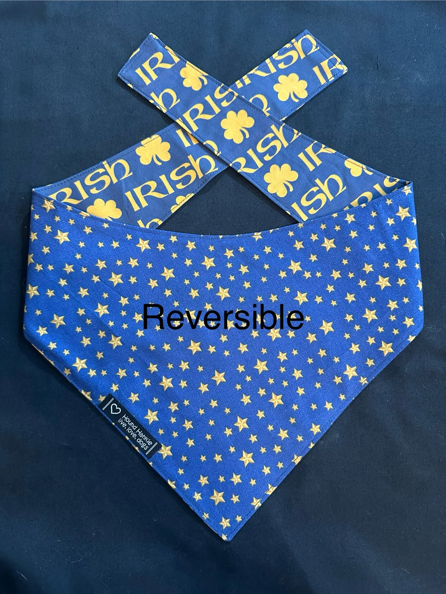 Go Irish Reversible Dog Bandana