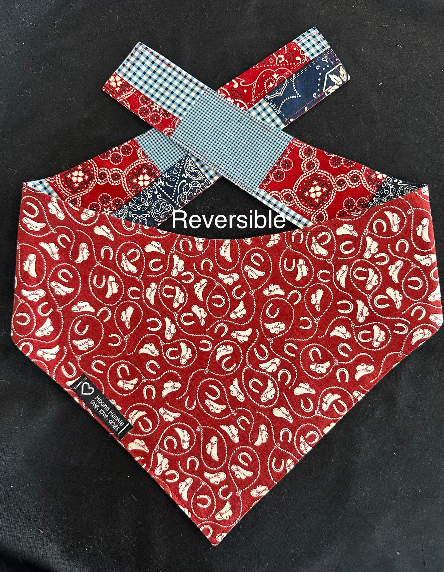 Rodeo! Reversible Hound Hankie