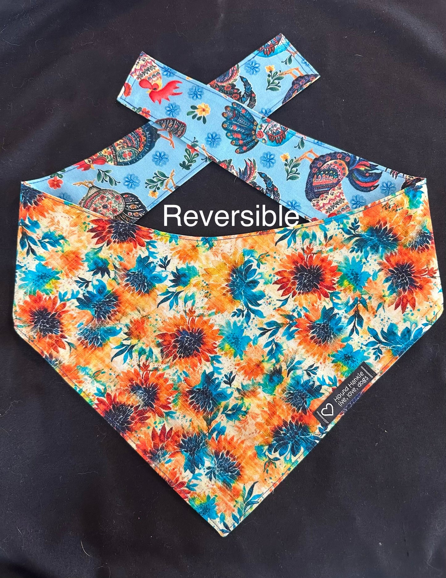 The Rooster Reversible Hound Hankie