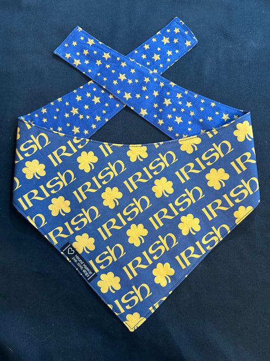 Go Irish Reversible Dog Bandana