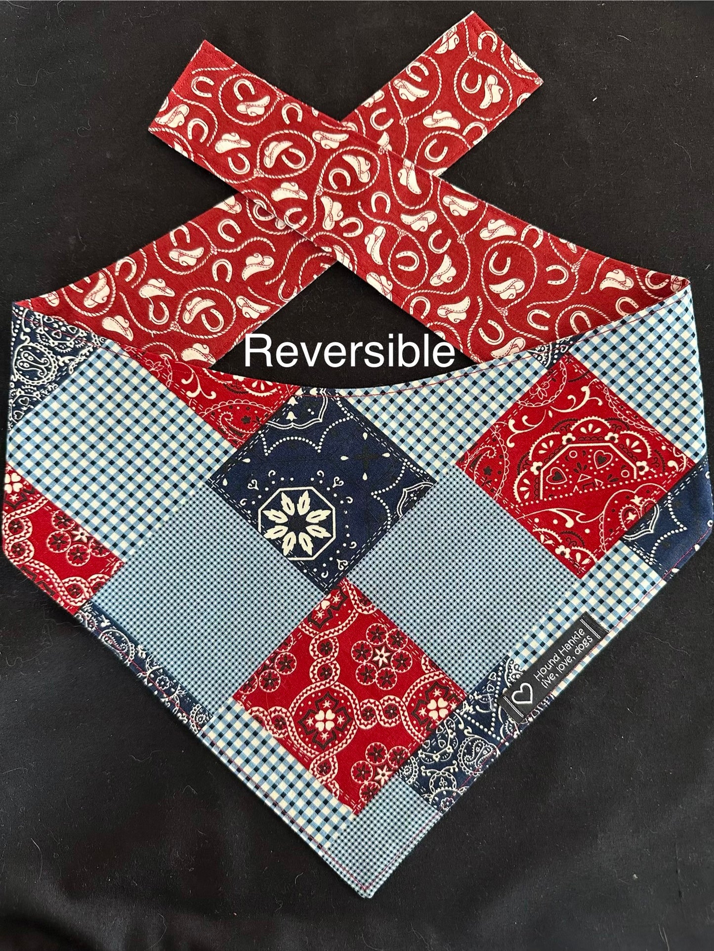 Rodeo! Reversible Hound Hankie