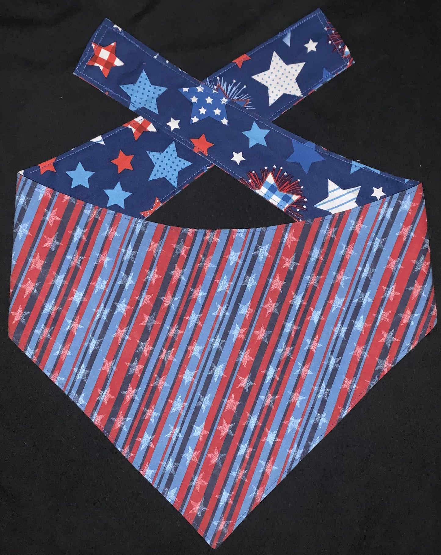 Stars & Stripes Reversible Dog Bandana