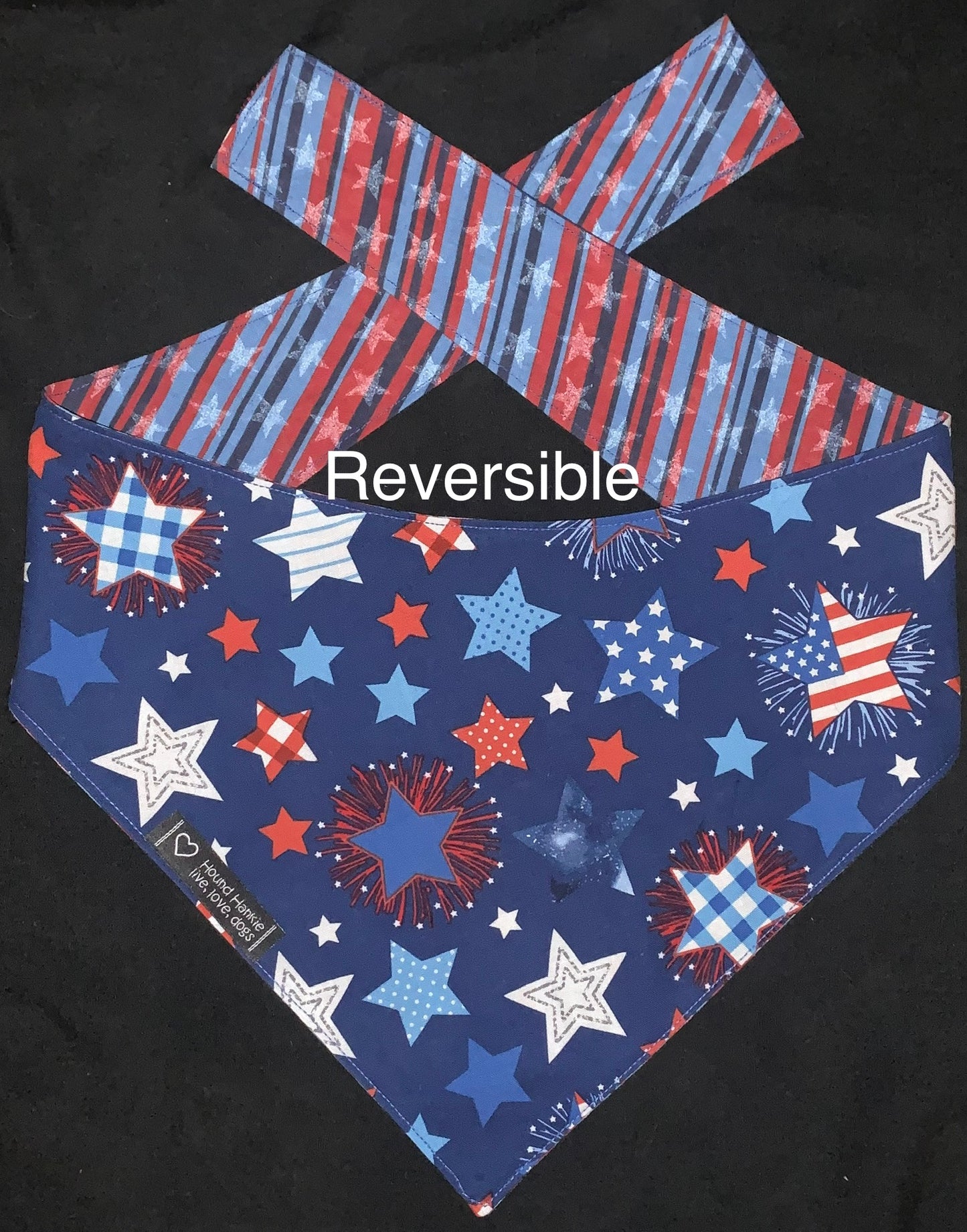 Stars & Stripes Reversible Dog Bandana