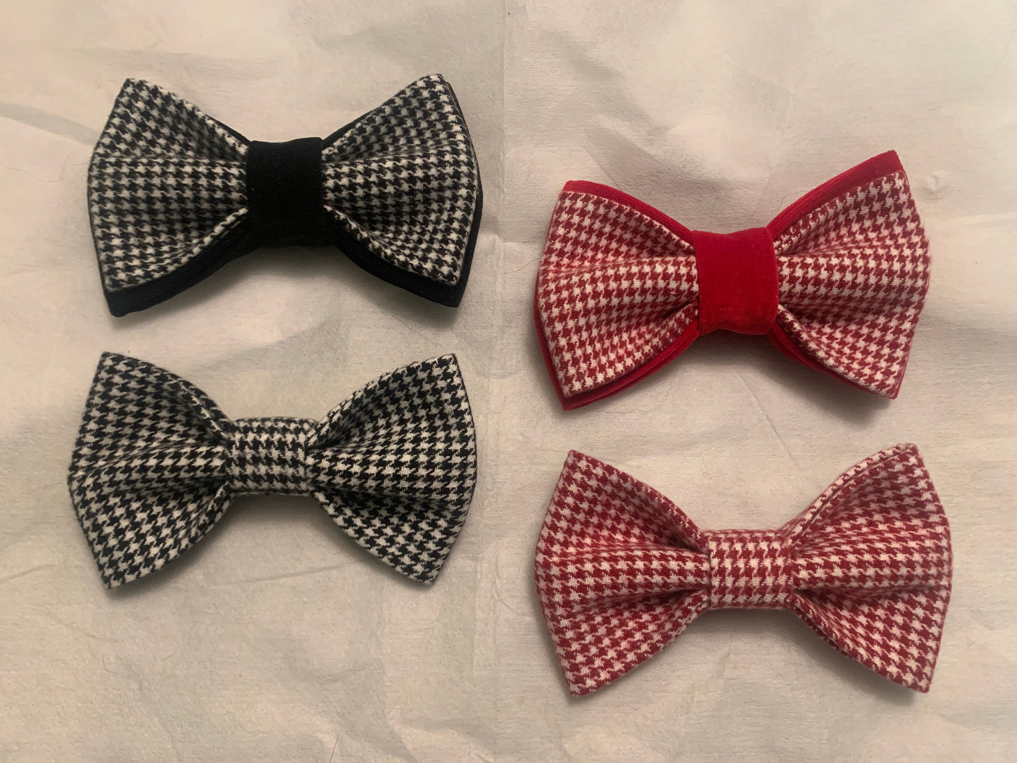 Houndstooth Bow Tie