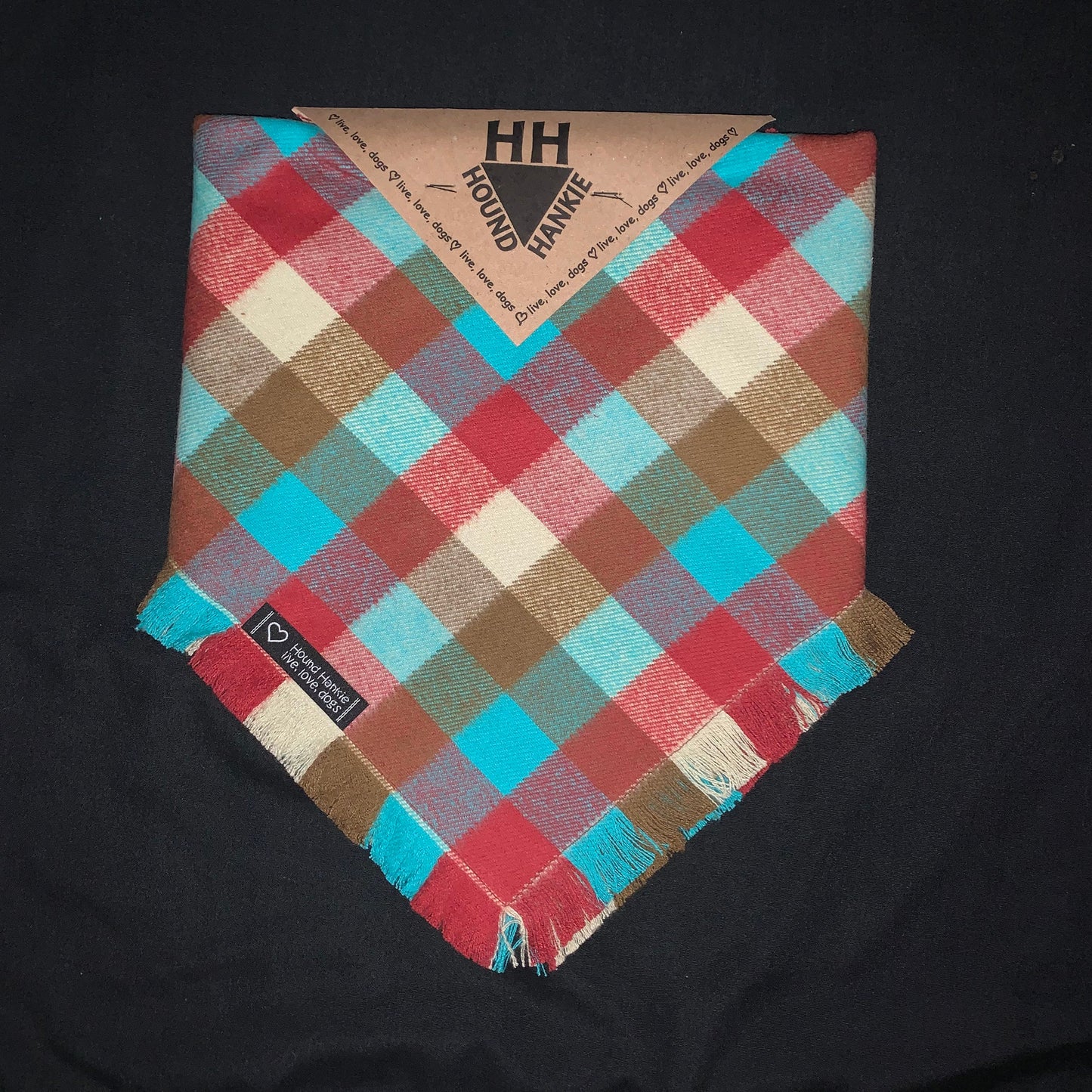 Highlands Fringed Dog Bandana